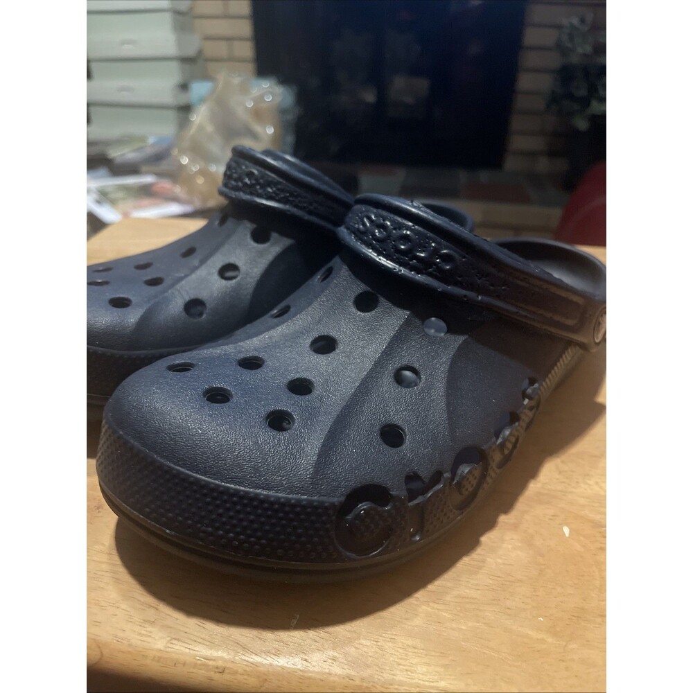 Crocs Baya Unisex Slip-On Clog - Blue Women’s Size 10 Men’s Size 8 - Picture 7 of 14